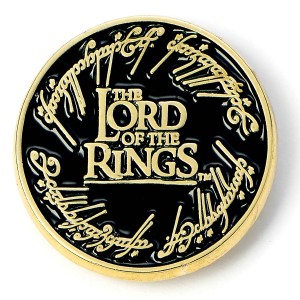 ELRPB0004 Pin Badge One Ring Logo - The Lord of The Rings